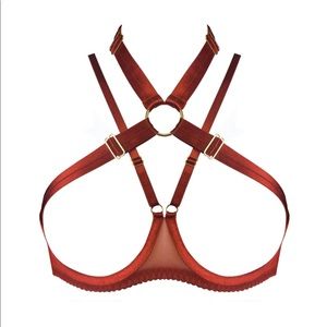 Bordelle TOMOE OUVERT WIRE BRA size medium